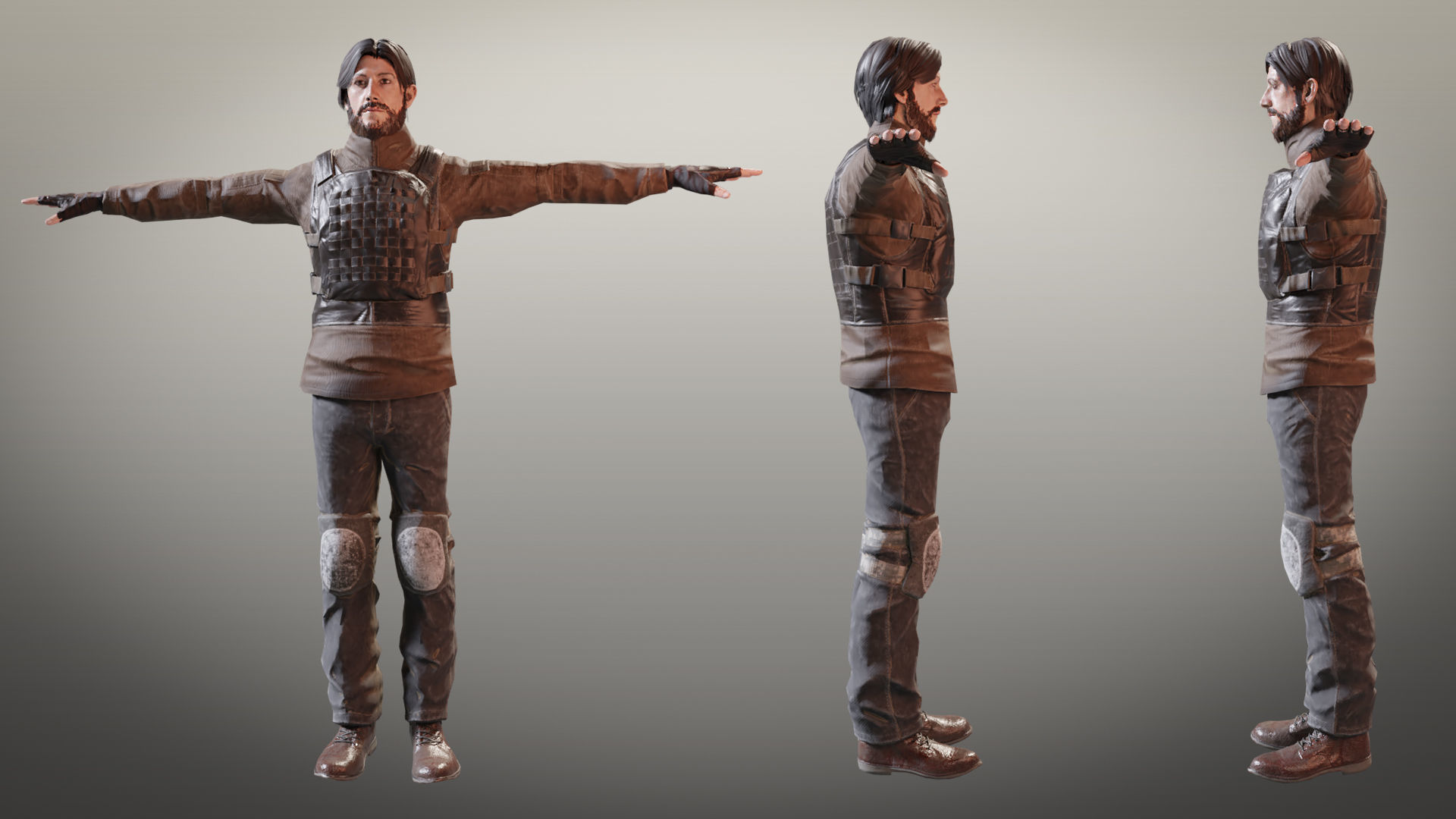 Ultimate Game-Ready Character Pack Low-poly 3D model_2