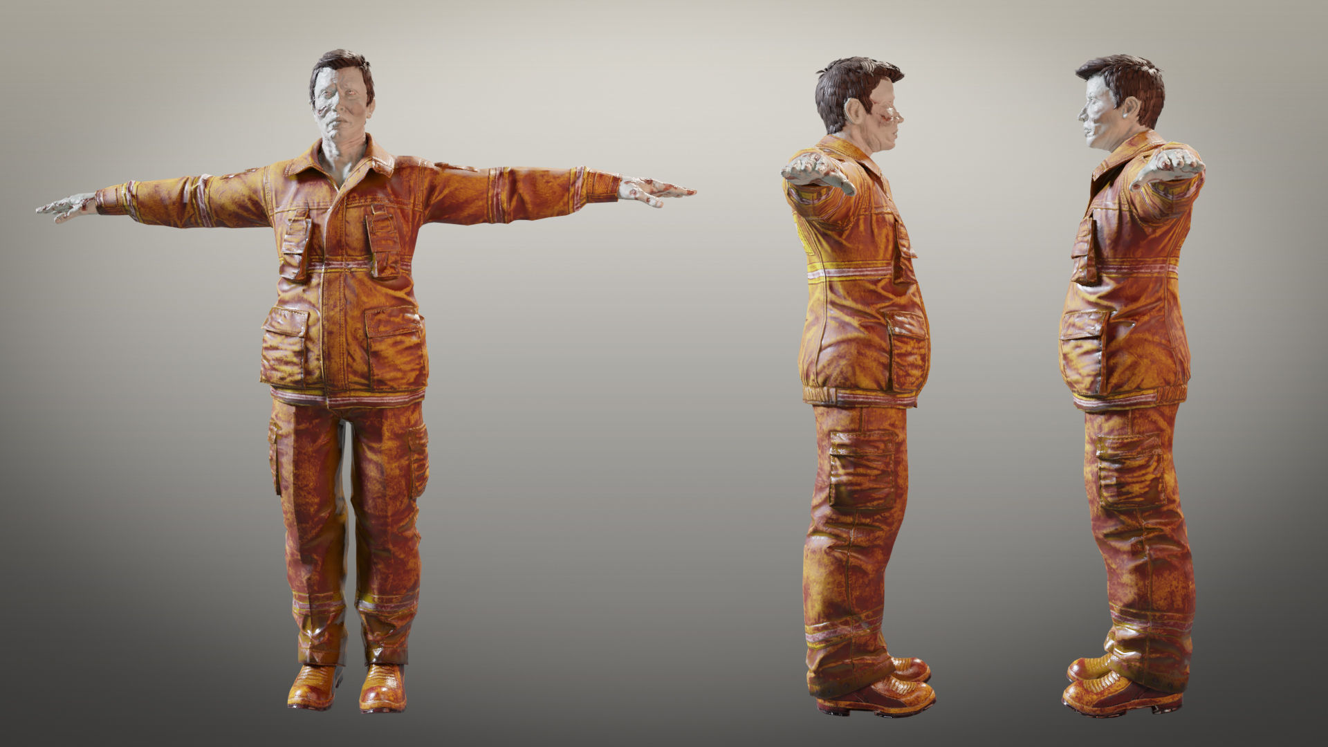 Ultimate Game-Ready Character Pack Low-poly 3D model_14