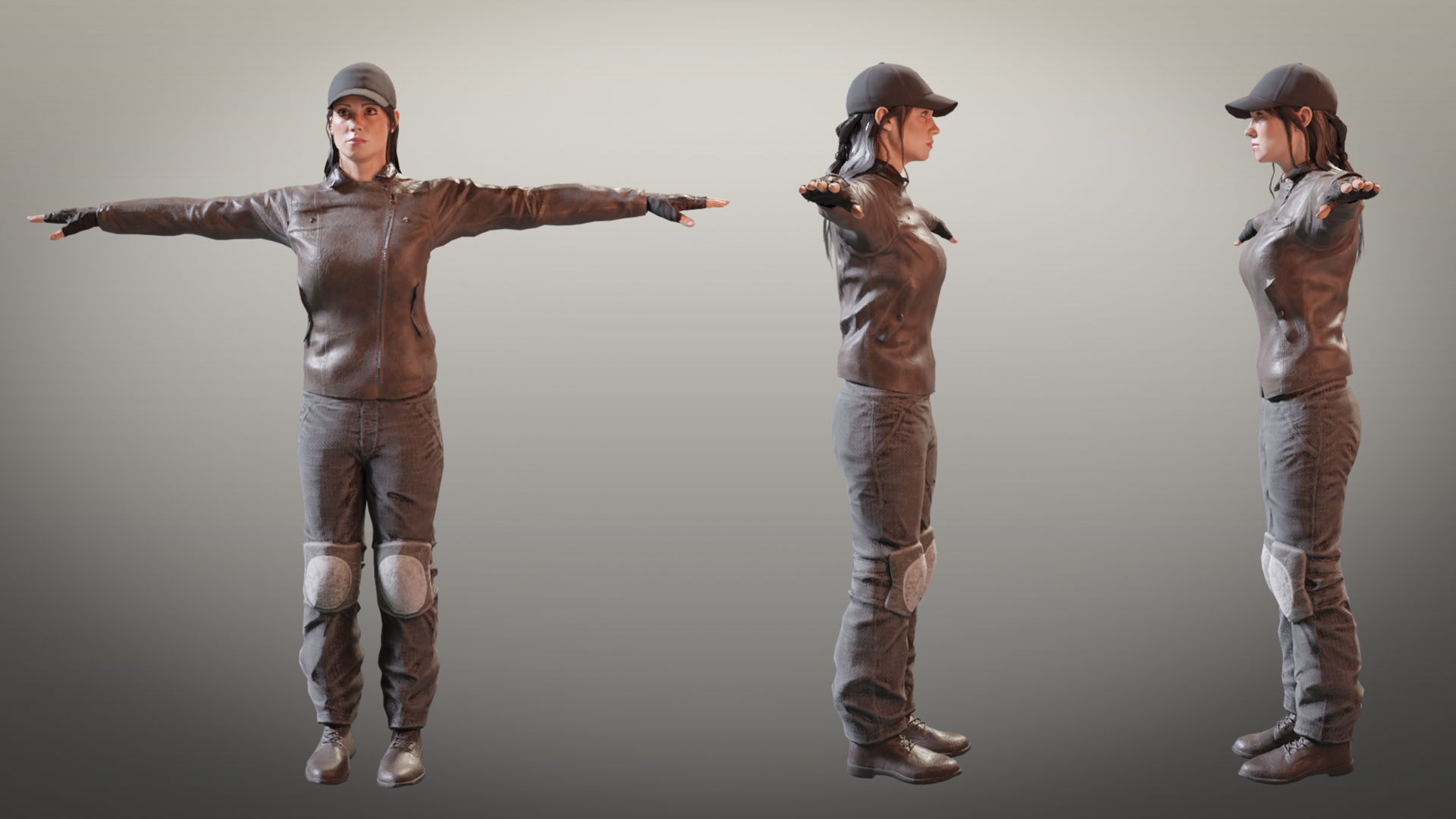Ultimate Game-Ready Character Pack Low-poly 3D model_7