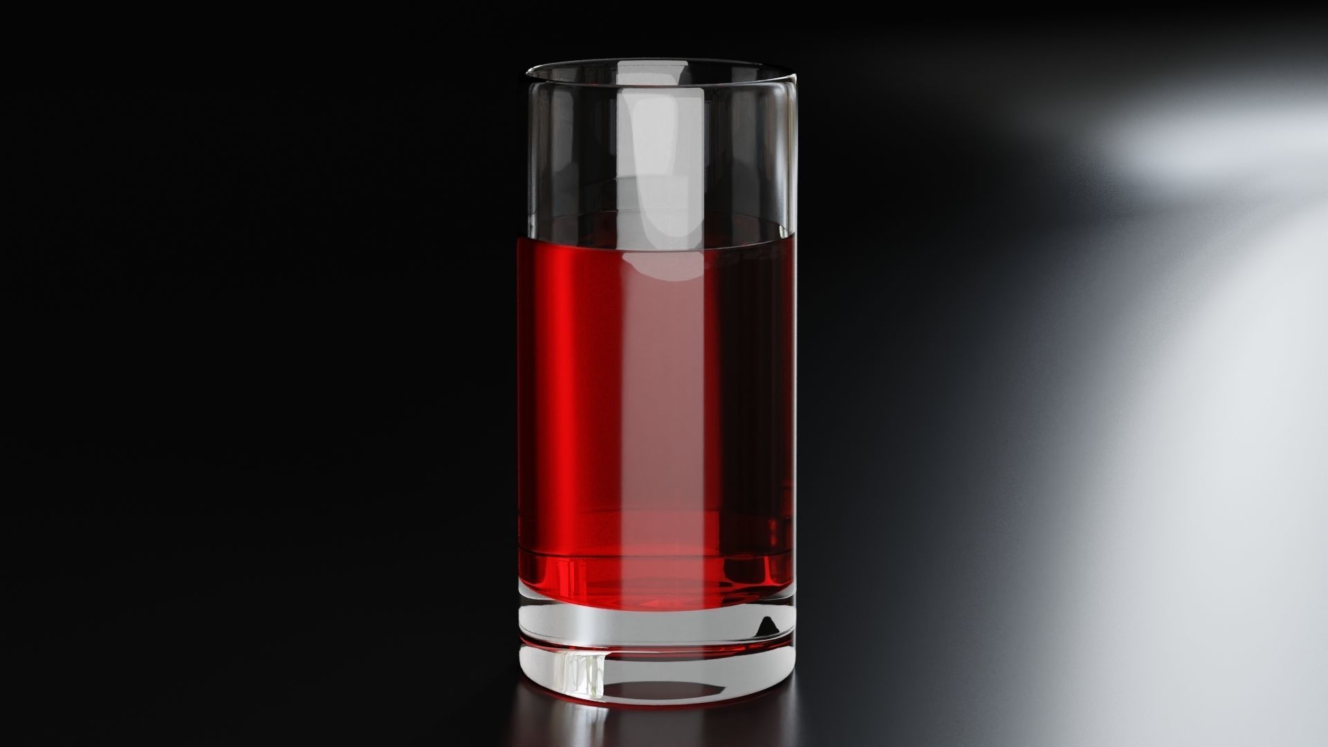 Glass highball 1 3D model_5