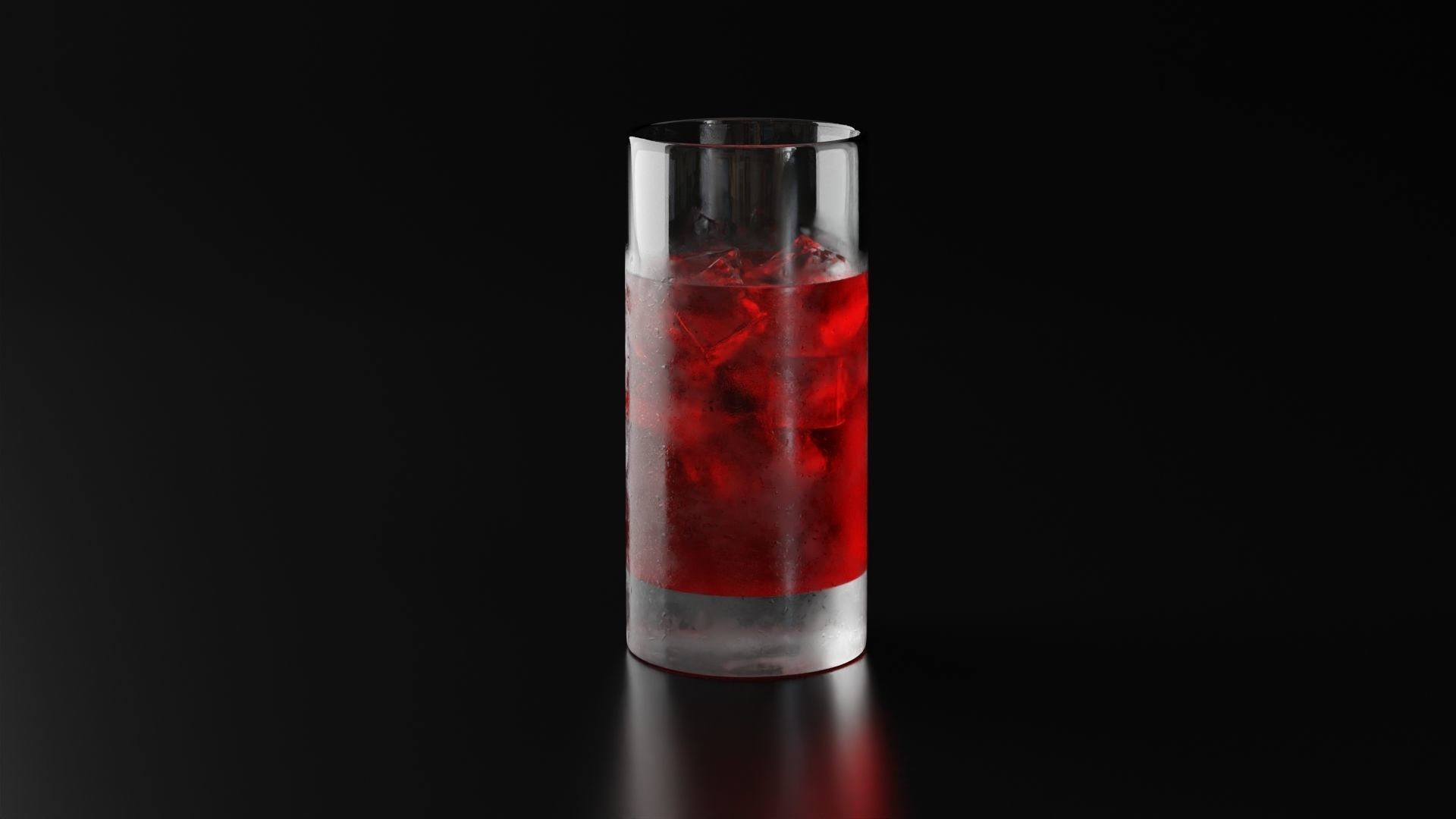 Glass highball 1 3D model_6