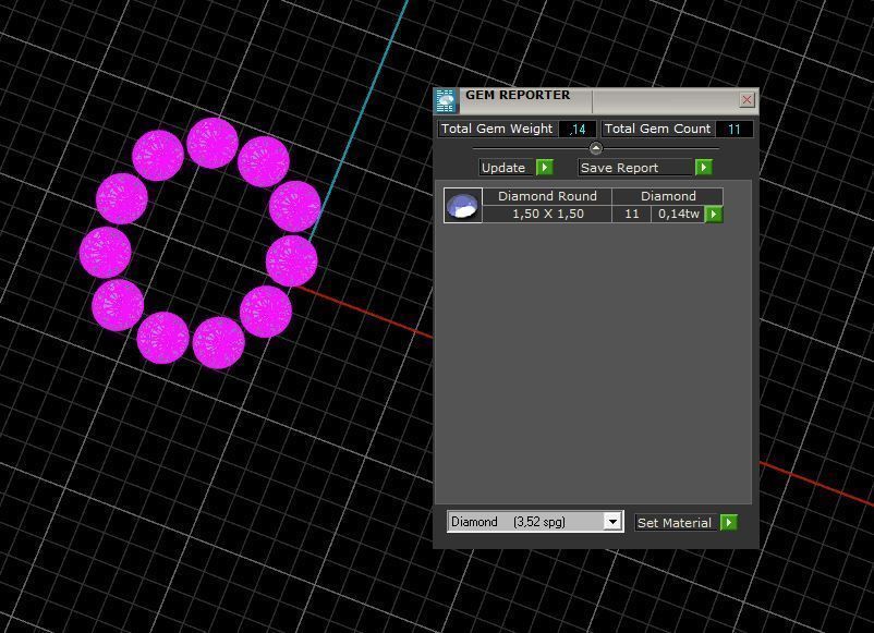 Letter Ring 3D print model_3