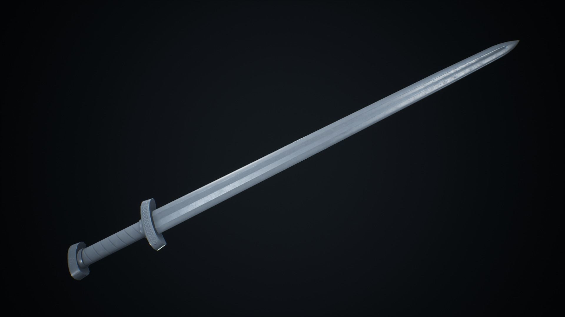 3D model Viking Weapons Sword I VR / AR / lowpoly CGTrader