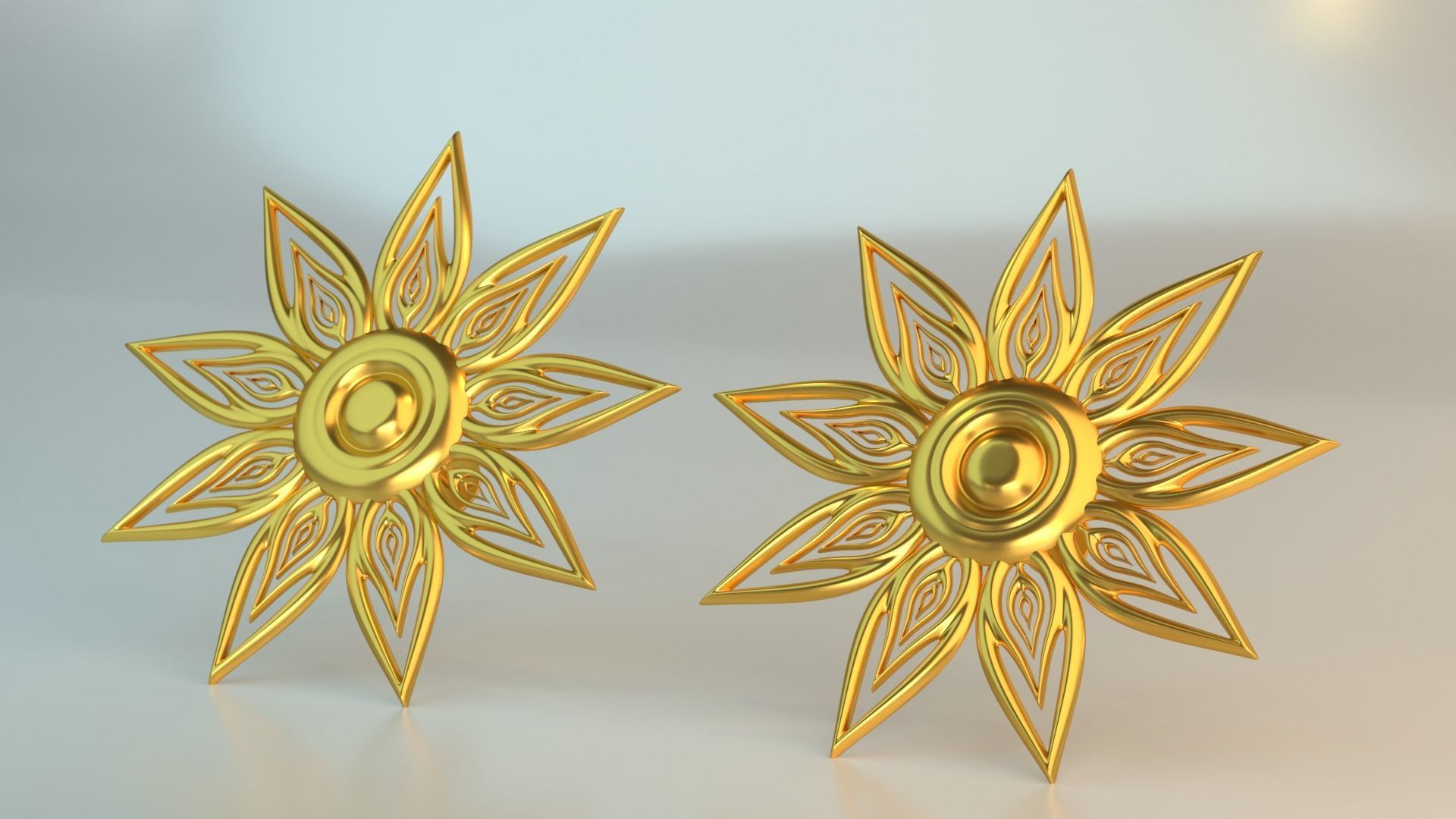 Ear Rings 3D model_2