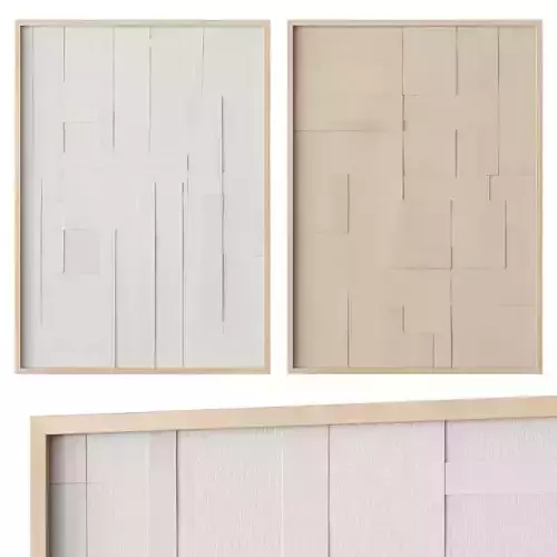 Textured paper abstract art