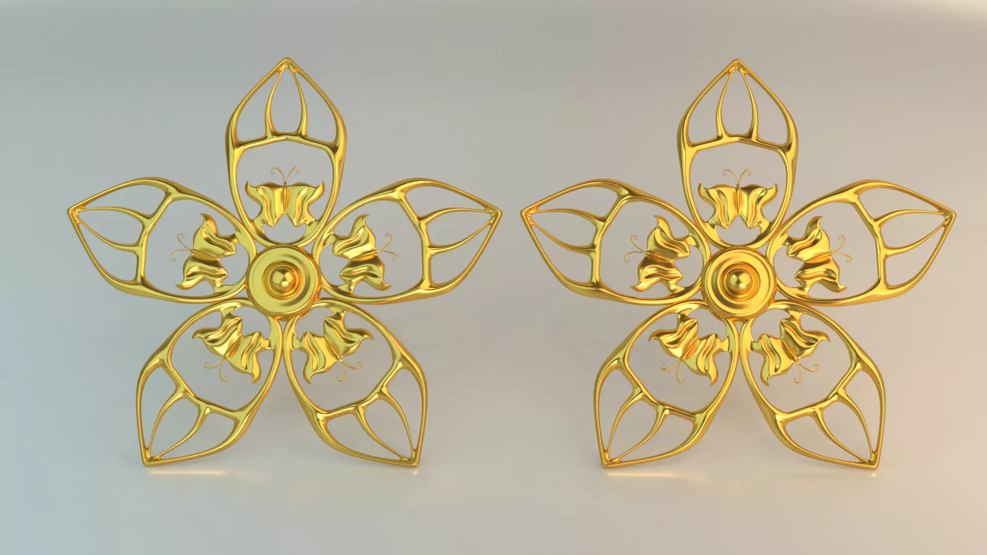 Ear Rings 3D model_0