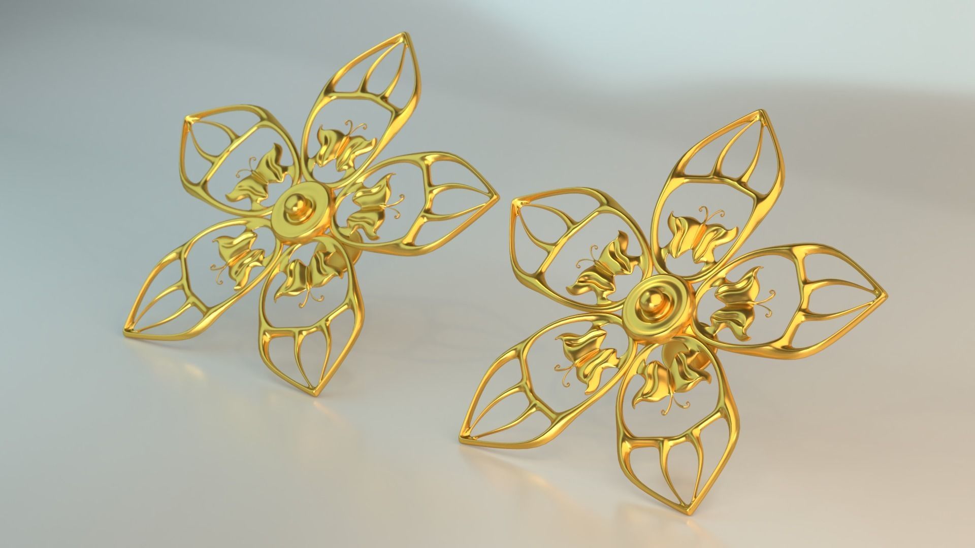 Ear Rings 3D model_2