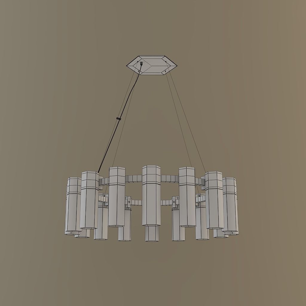 LUXURY CHANDELIER  3D model_1
