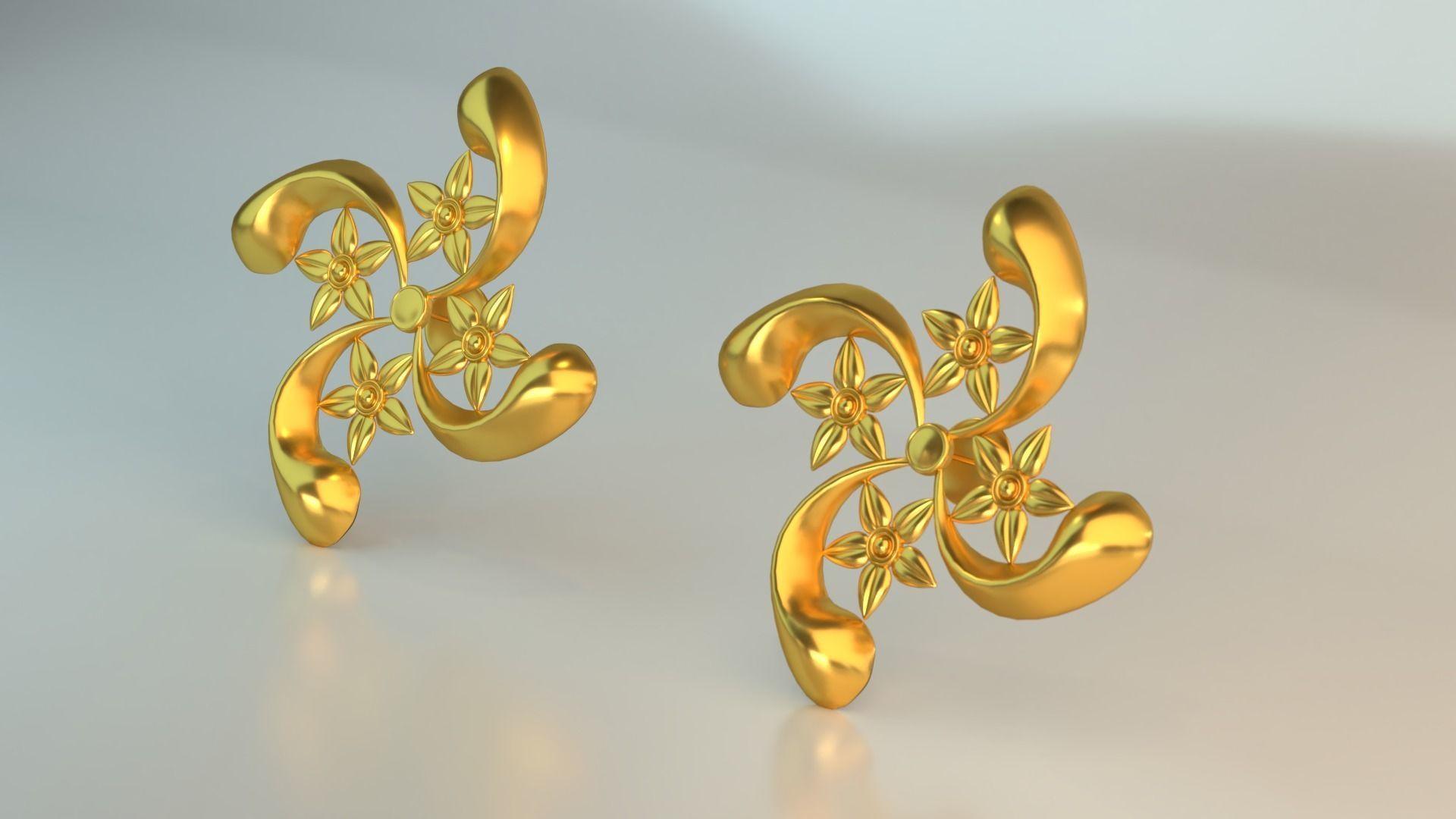 Ear Rings 3D model_1