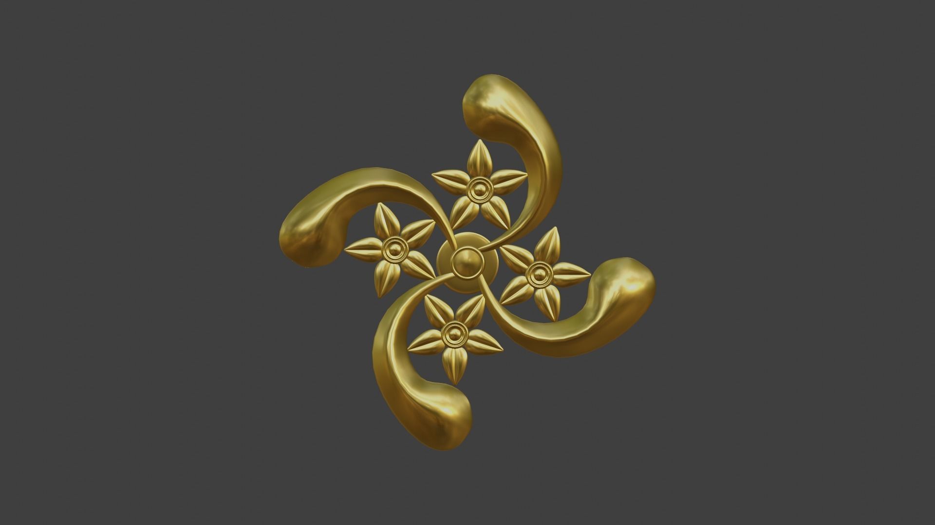 Ear Rings 3D model_4