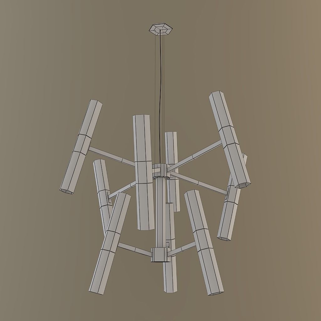LUXURY  LIGHT COLLECTION 3D model_5