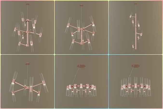 LUXURY  LIGHT COLLECTION 3D model