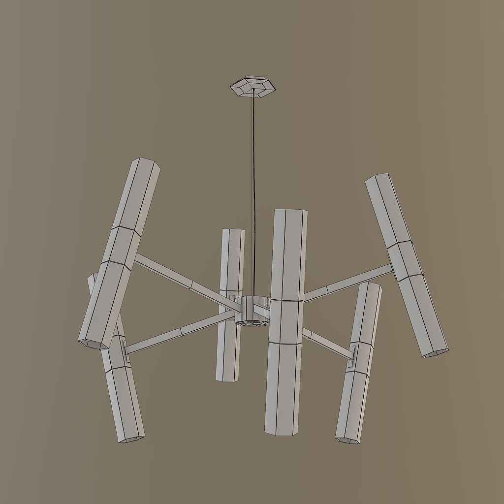 LUXURY  LIGHT COLLECTION 3D model_9