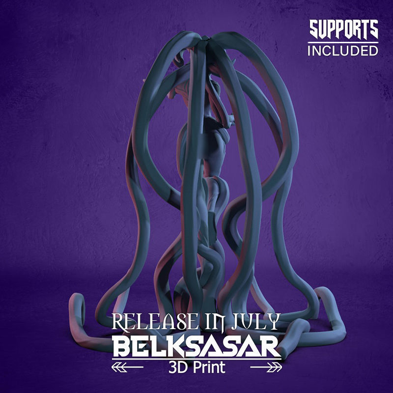 Chosen of Mother Hydra Normal and Nude 3D print model_7