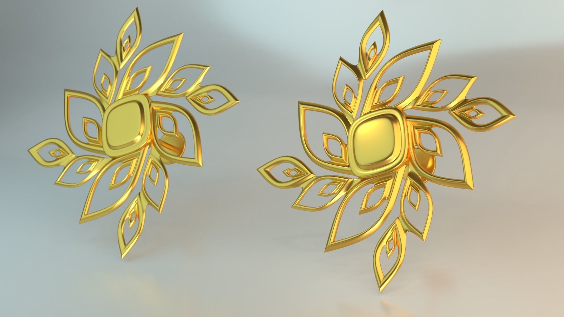 Ear Rings 3D model_2