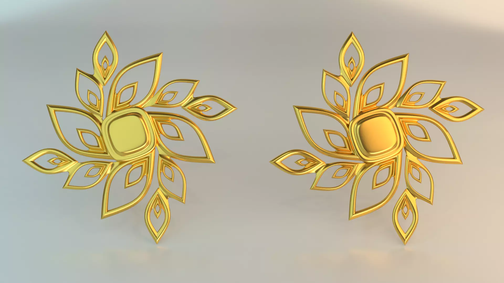 Ear Rings 3D model_0