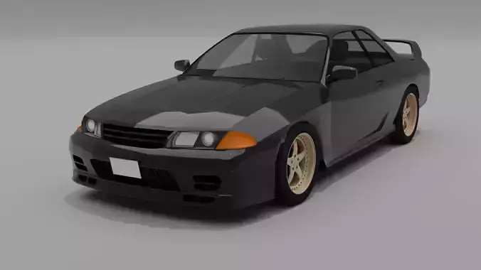 Nissan GTR 32 game ready 