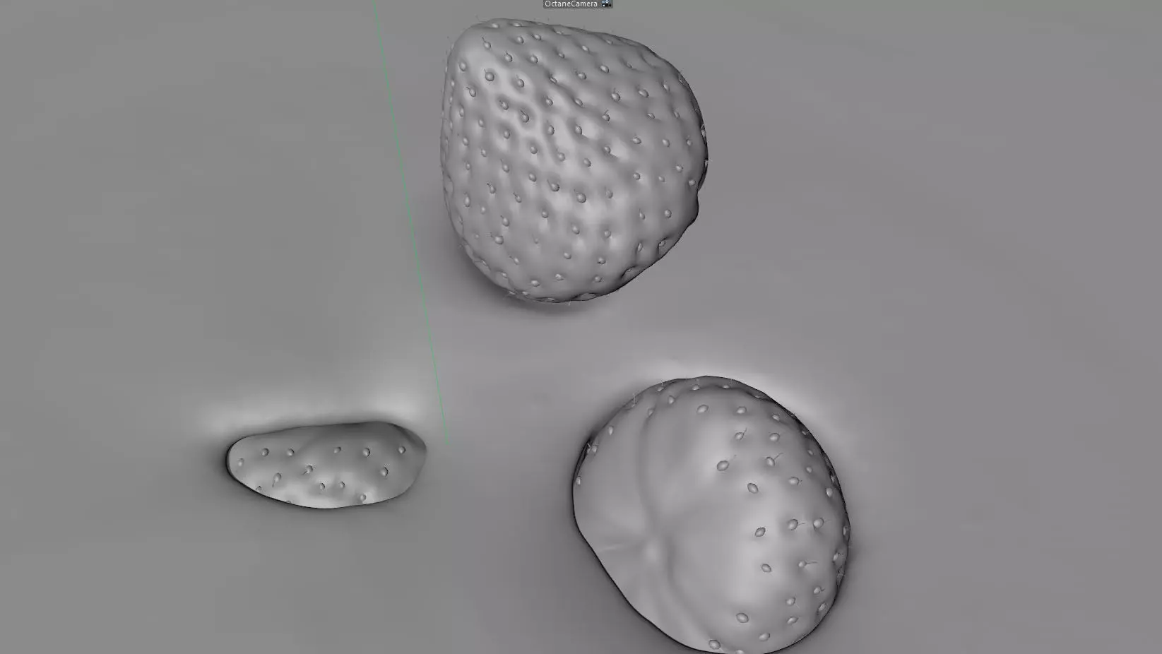 Strawberry Tank Flip Animated 3D model_0