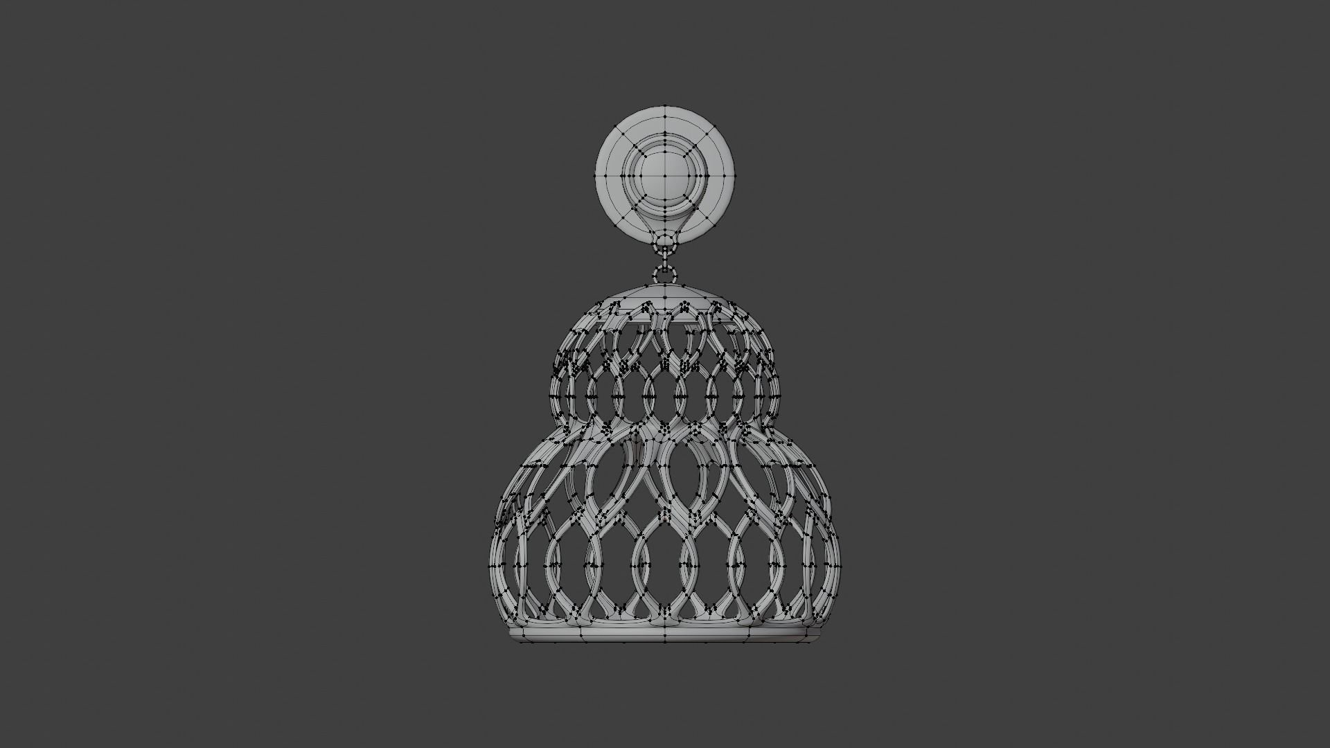 Ear Rings 3D model_4