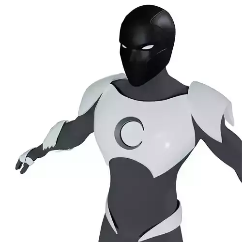 Moon Knight Helmet and Armor Set 3D print model