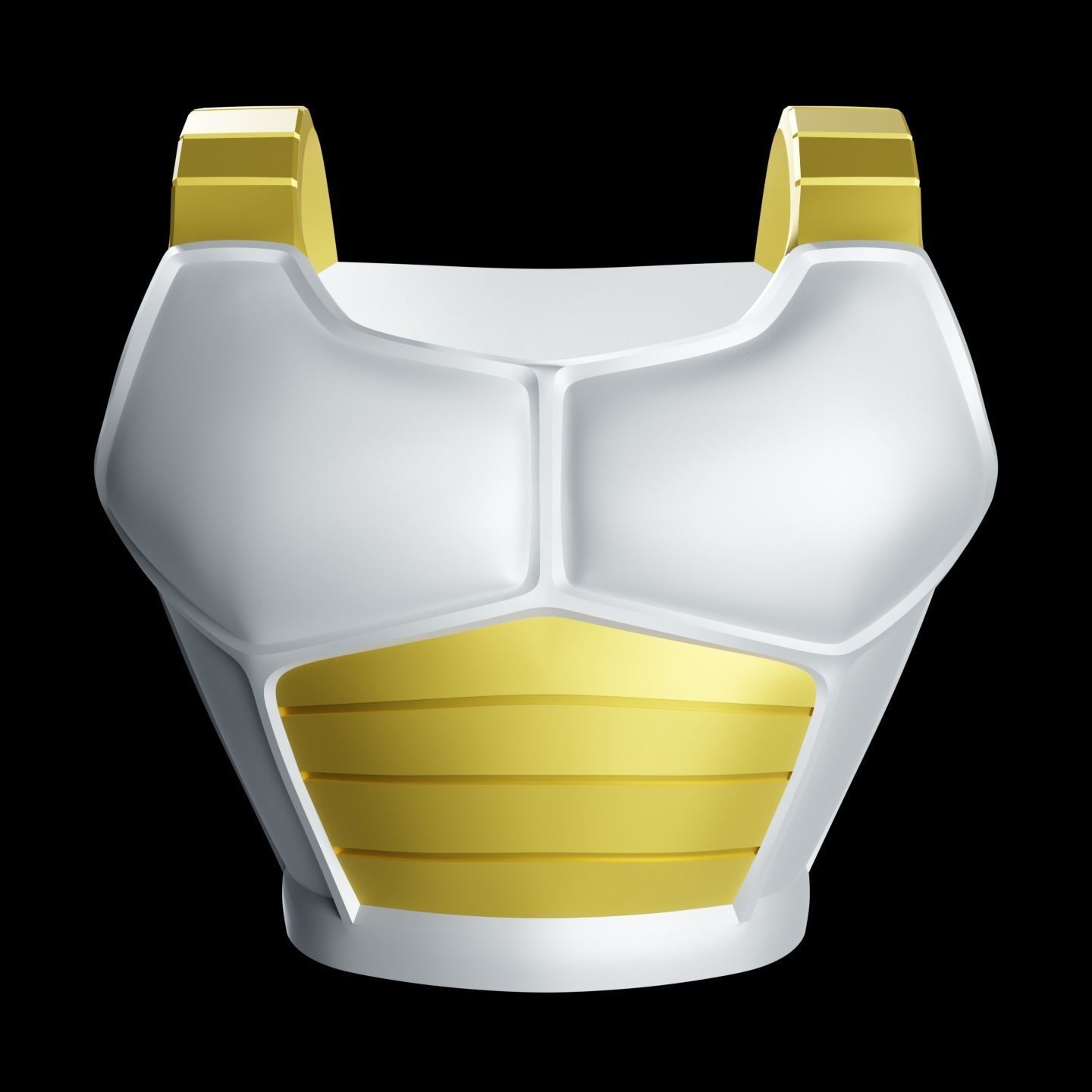 Vegeta Saiyan Armor  3D print model_1