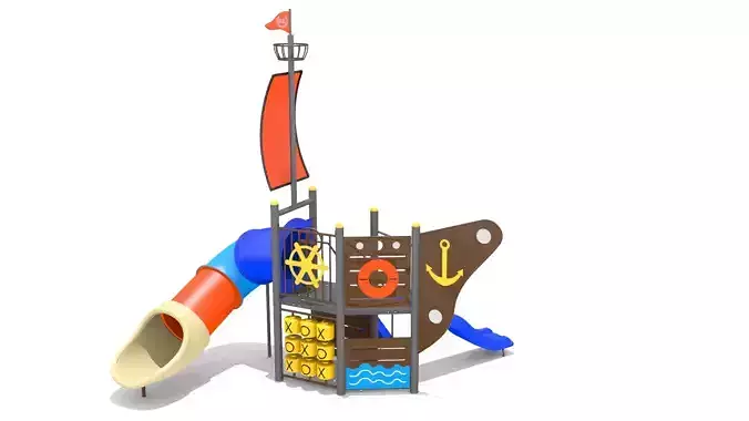 Playround - Mini Ship 3D model