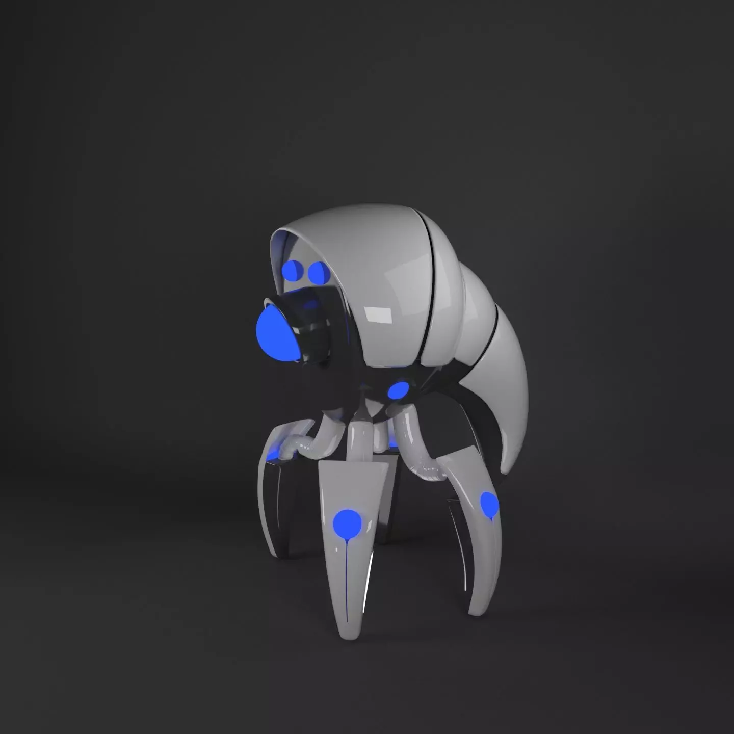 Nano robot Free 3D model
