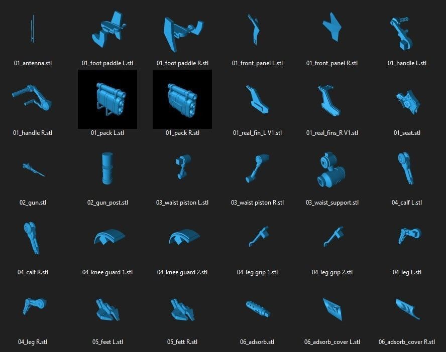 AT-RT Walker One12 Scale STL 3D print model_6