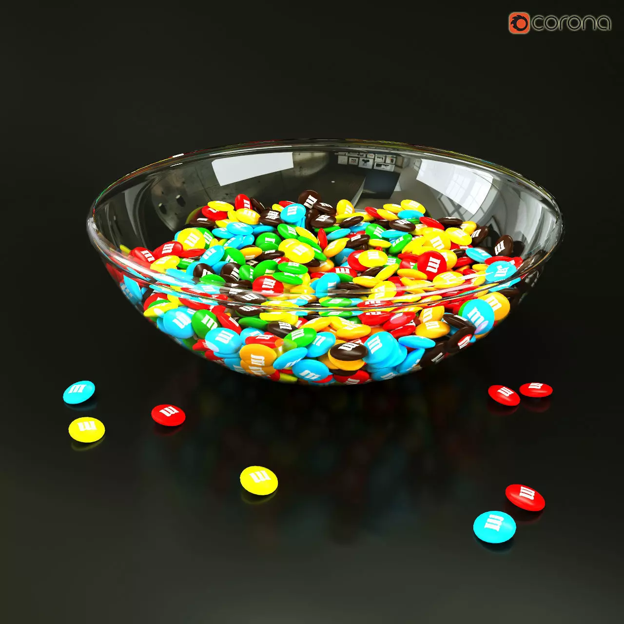 MMs sweets 3D model