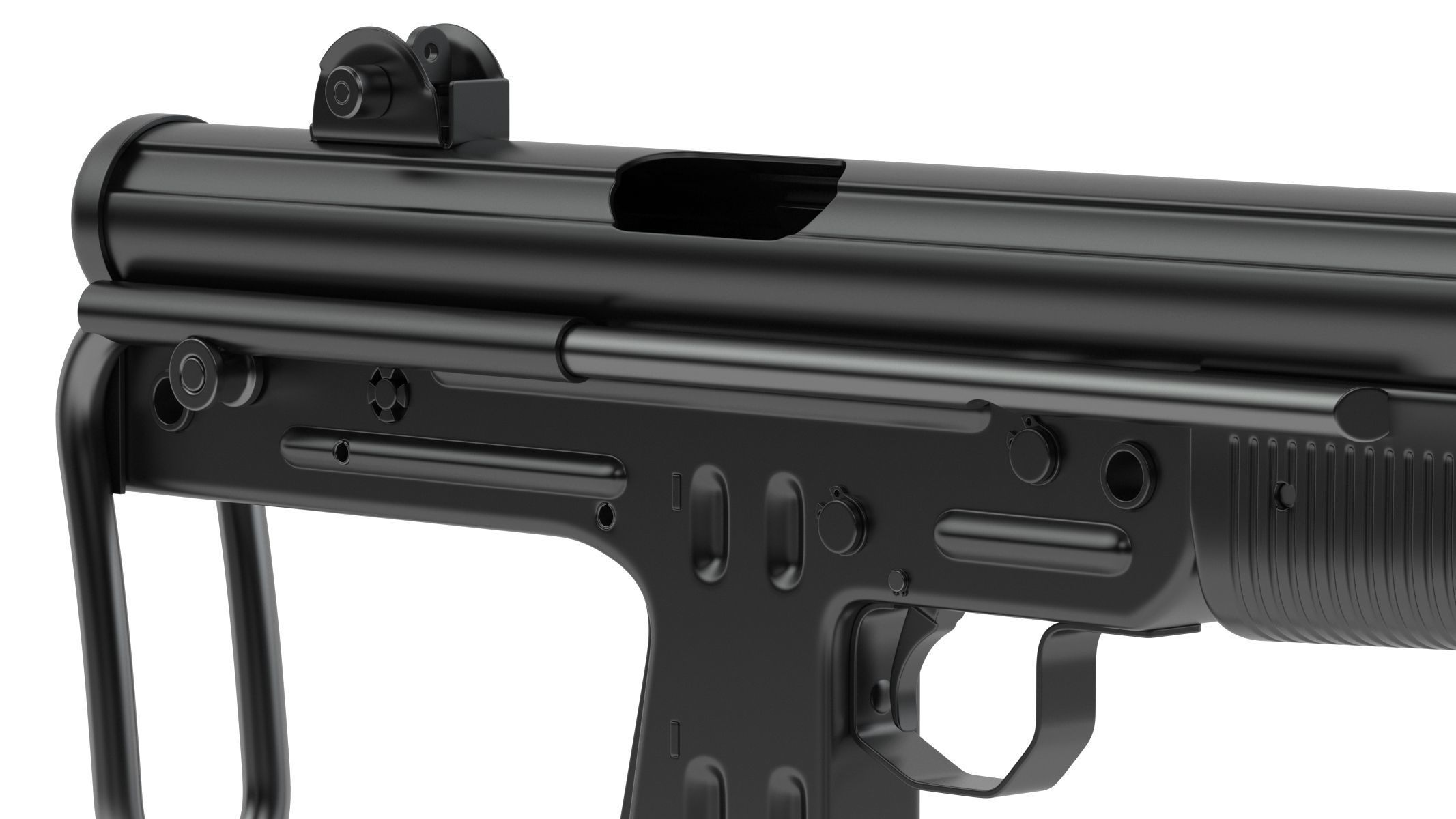 FMK-3 submachine gun 3D model_9