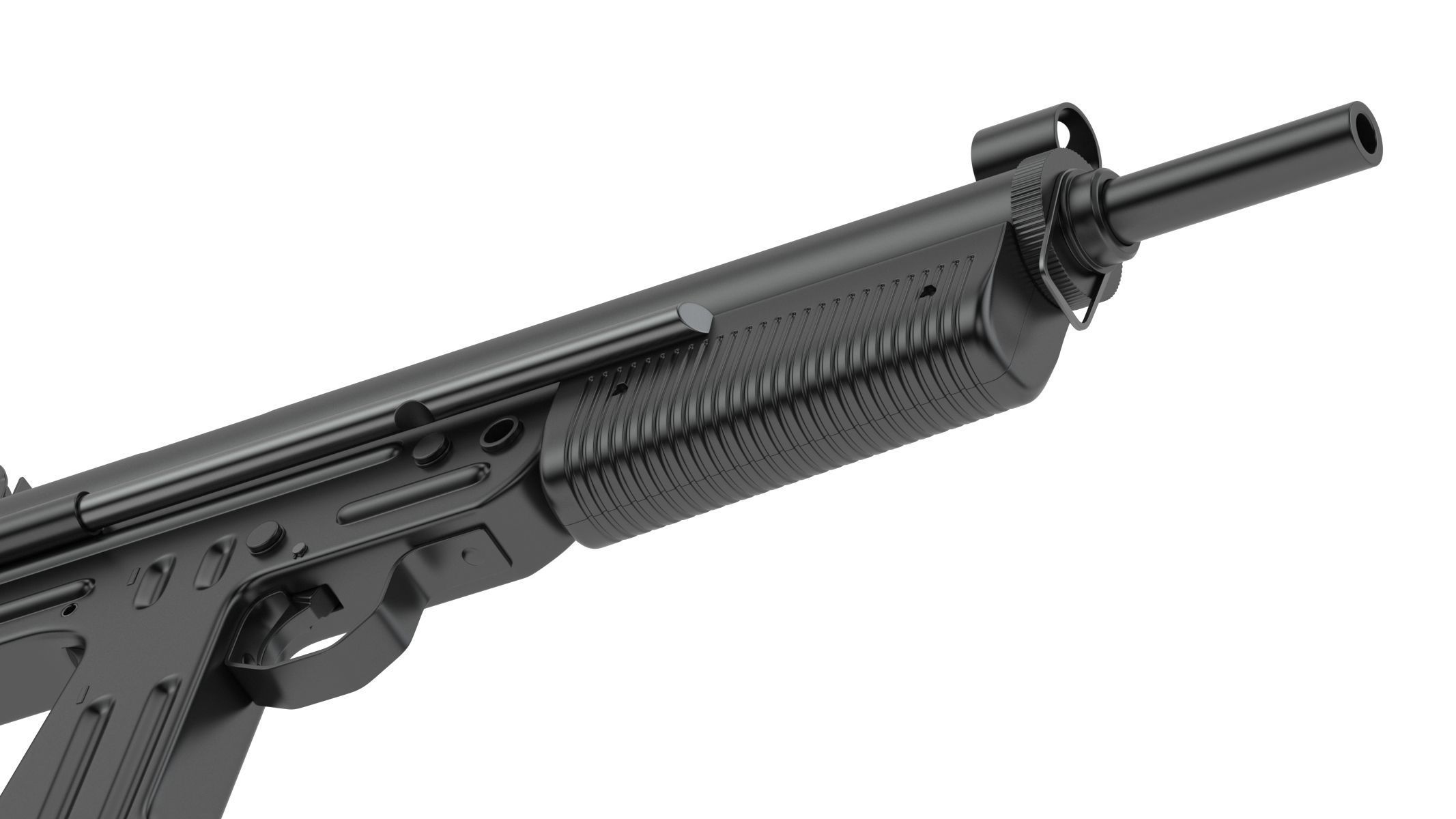 FMK-3 submachine gun 3D model_12