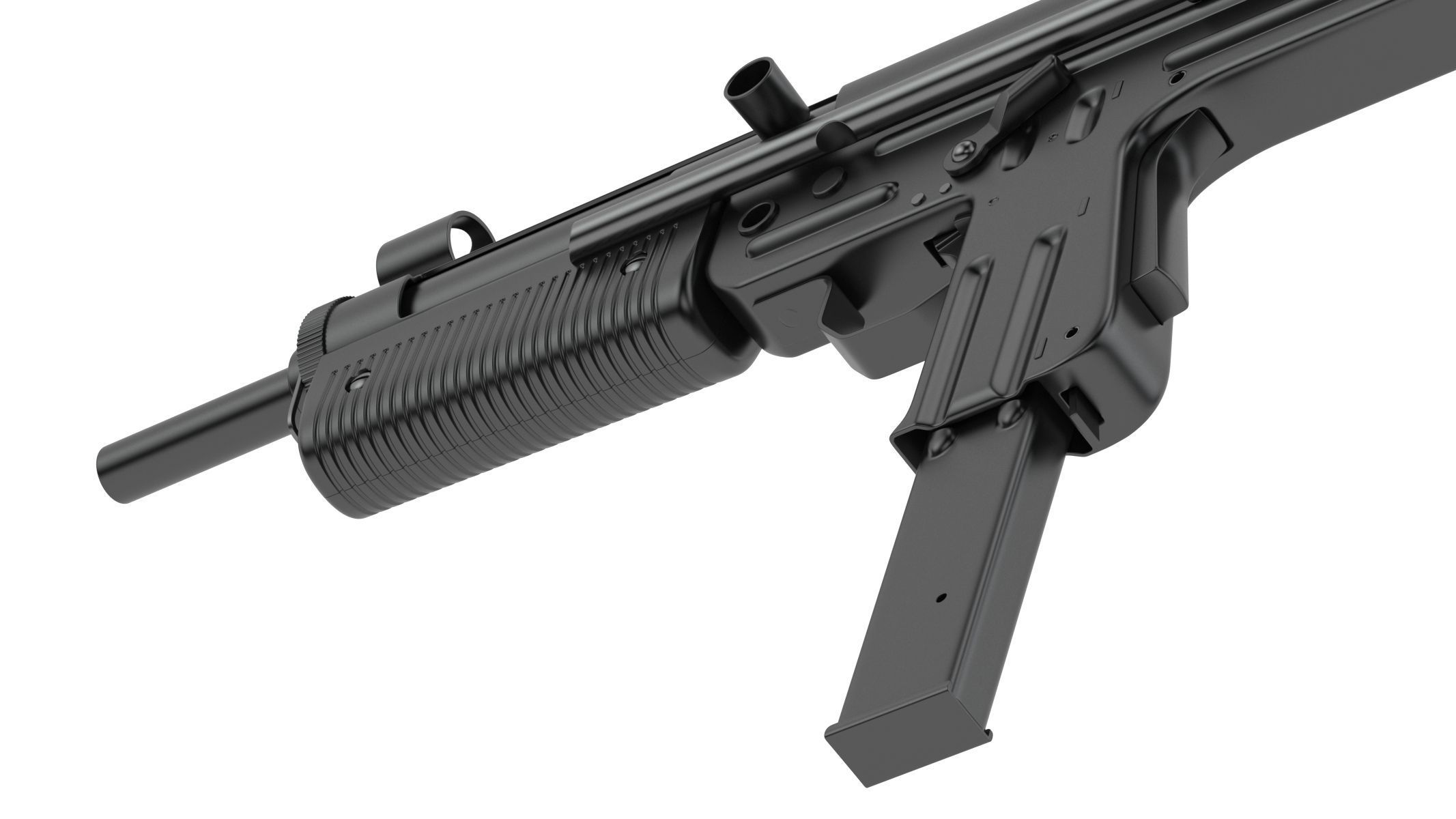 FMK-3 submachine gun 3D model_10