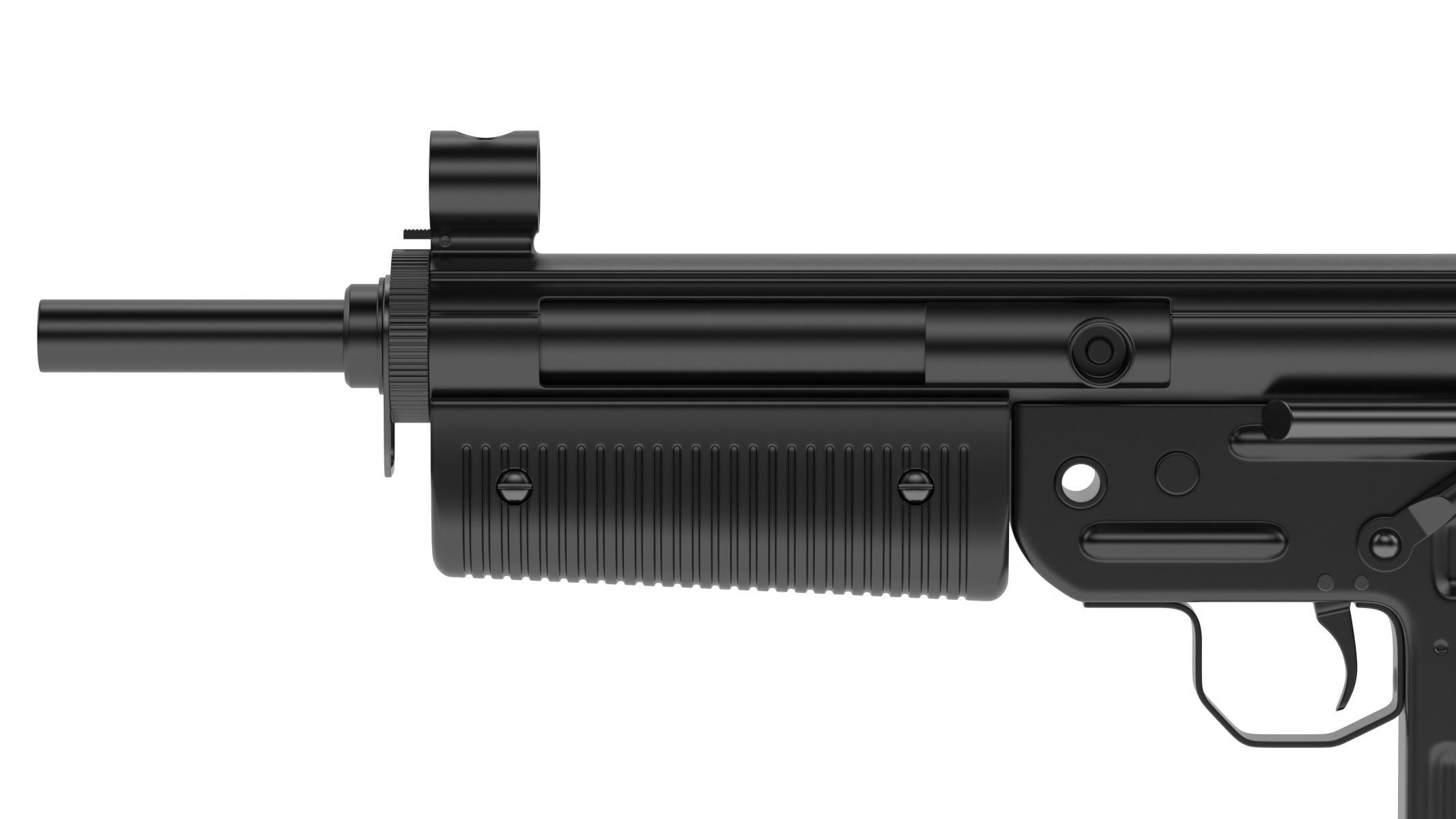 FMK-3 submachine gun 3D model_7
