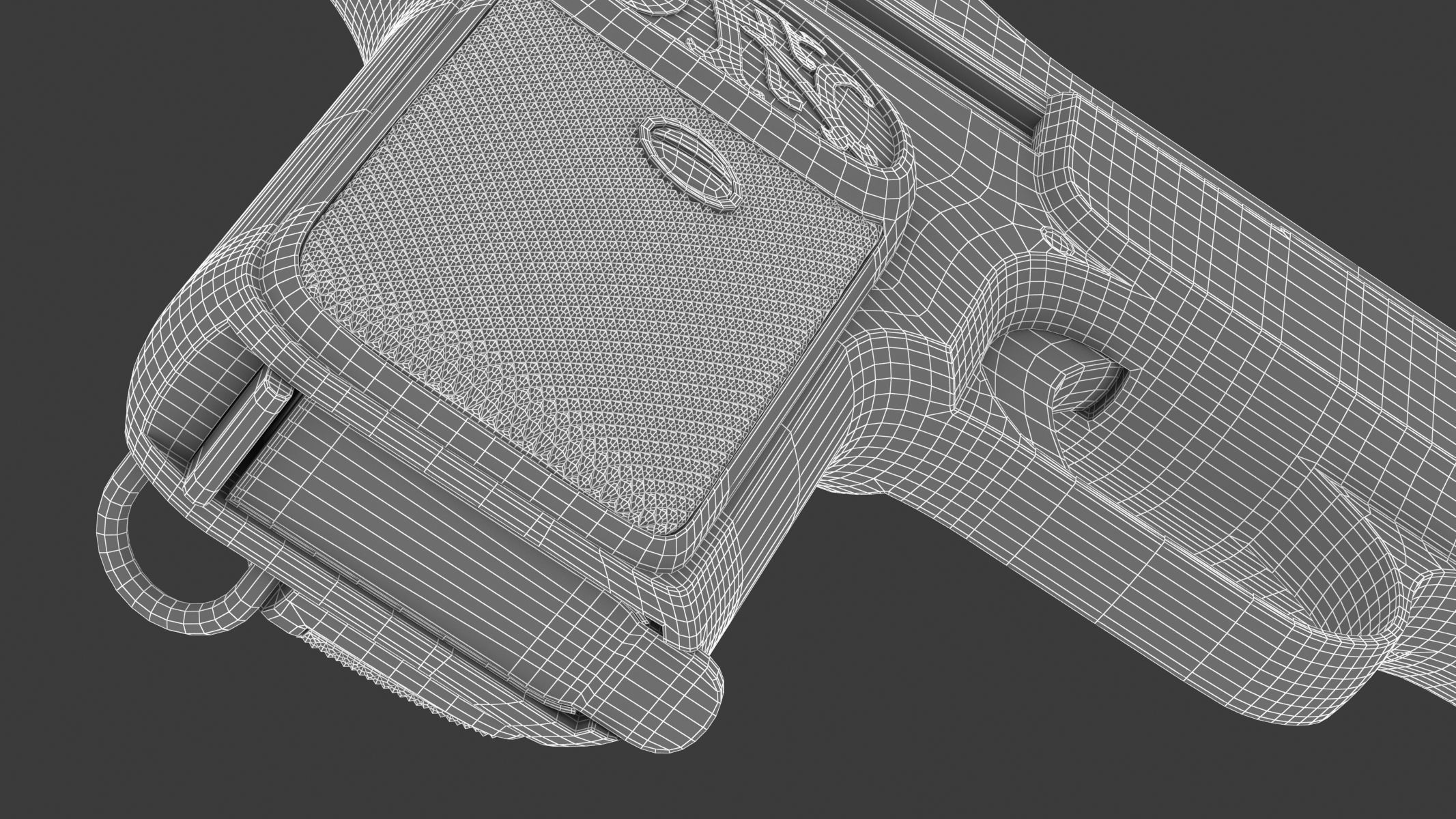 FN M1900 Pistol 3D model_26