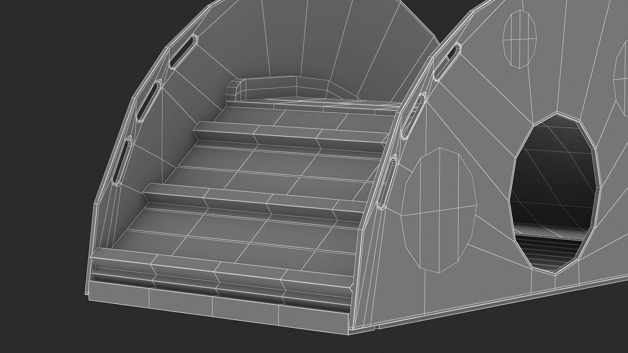 Lappset Ladybird Playhouse 3D model_9