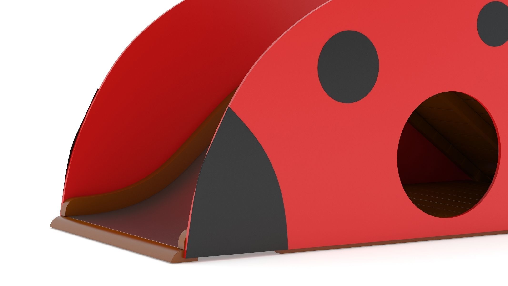 Lappset Ladybird Playhouse 3D model_2