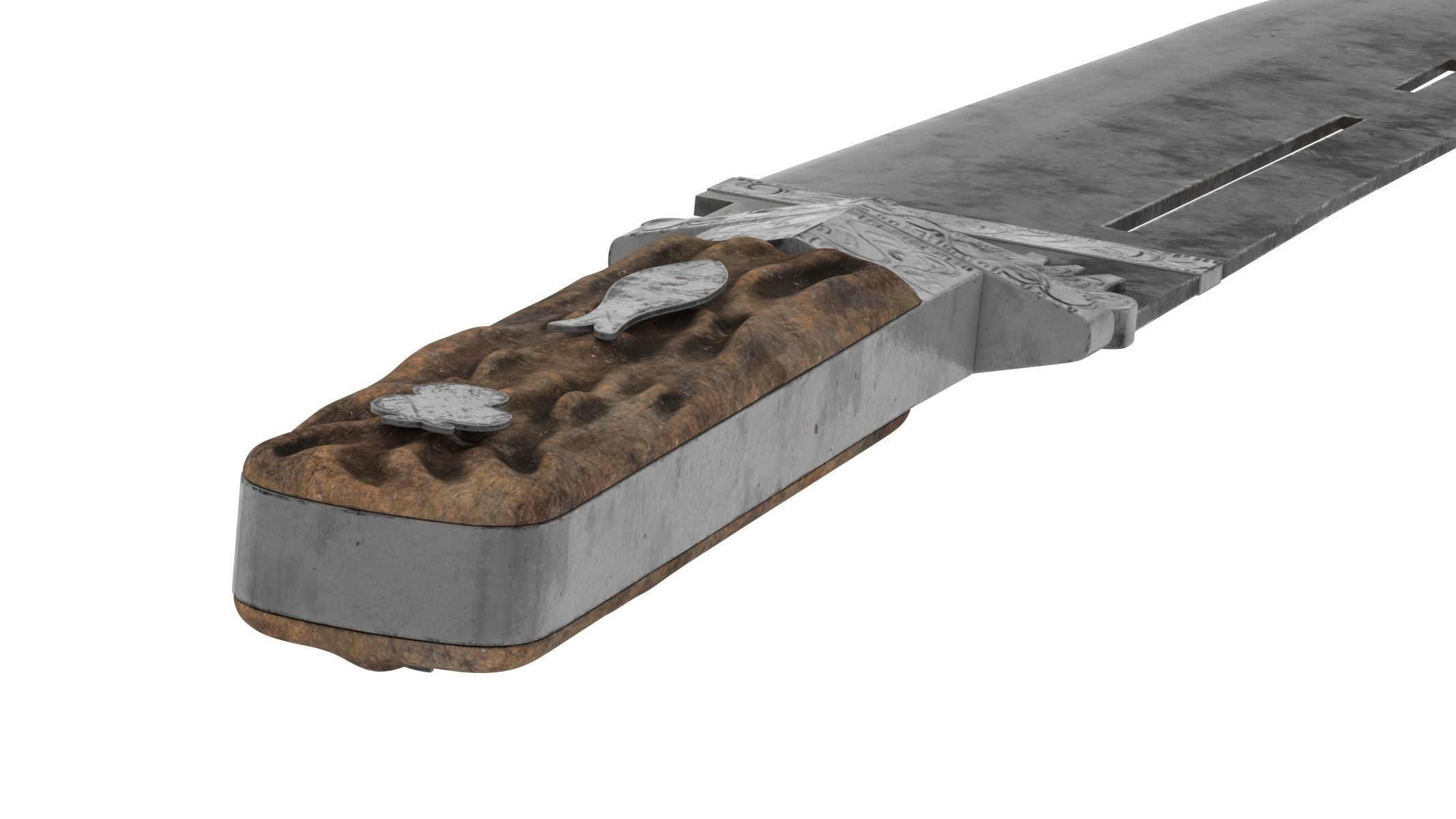 Malappuram Kathi Dagger Low-poly 3D model_9