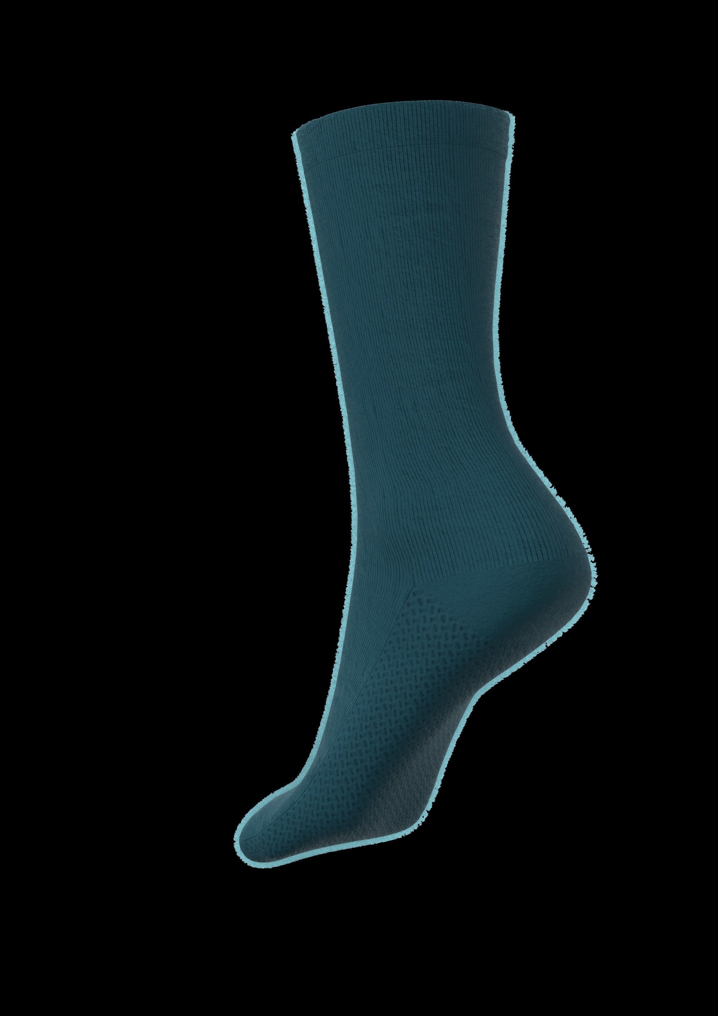 realistic socks 3d model with sewing pattern  3D model_3
