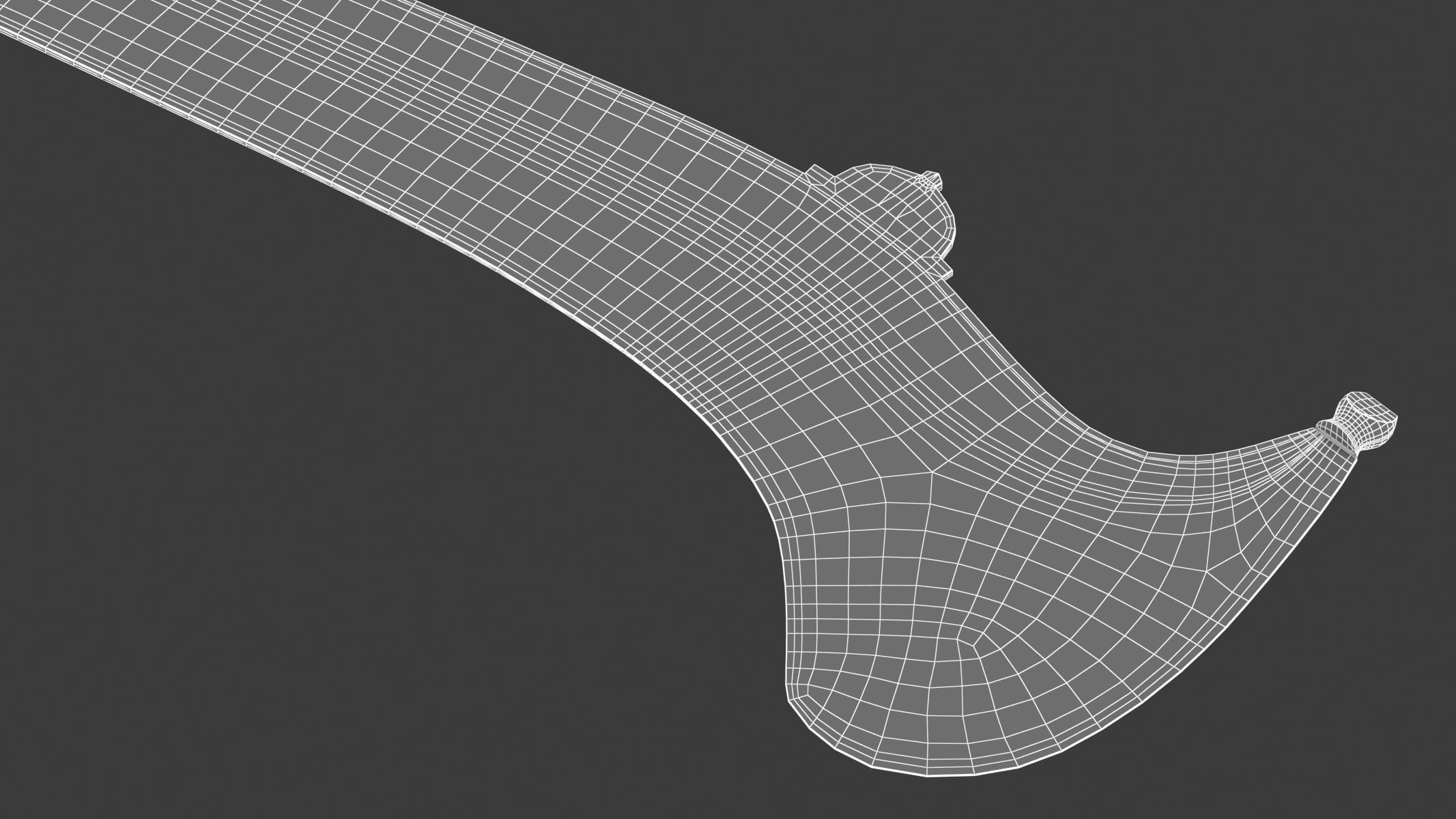 Ram dao Low-poly 3D model_17