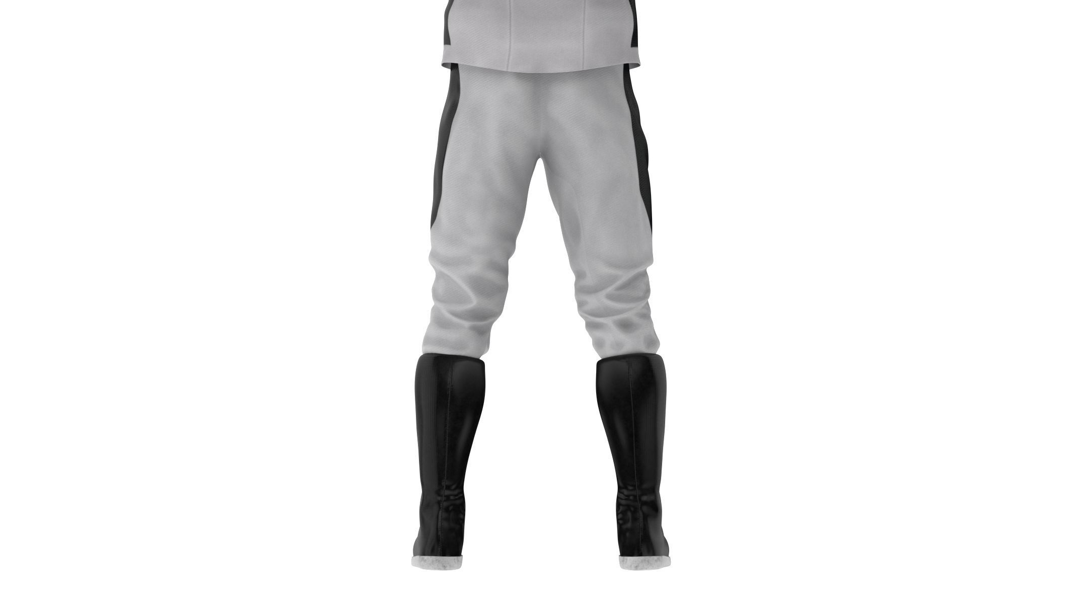 Spacesuit SpaceX Dragon Starman 2 Low-poly 3D model_14