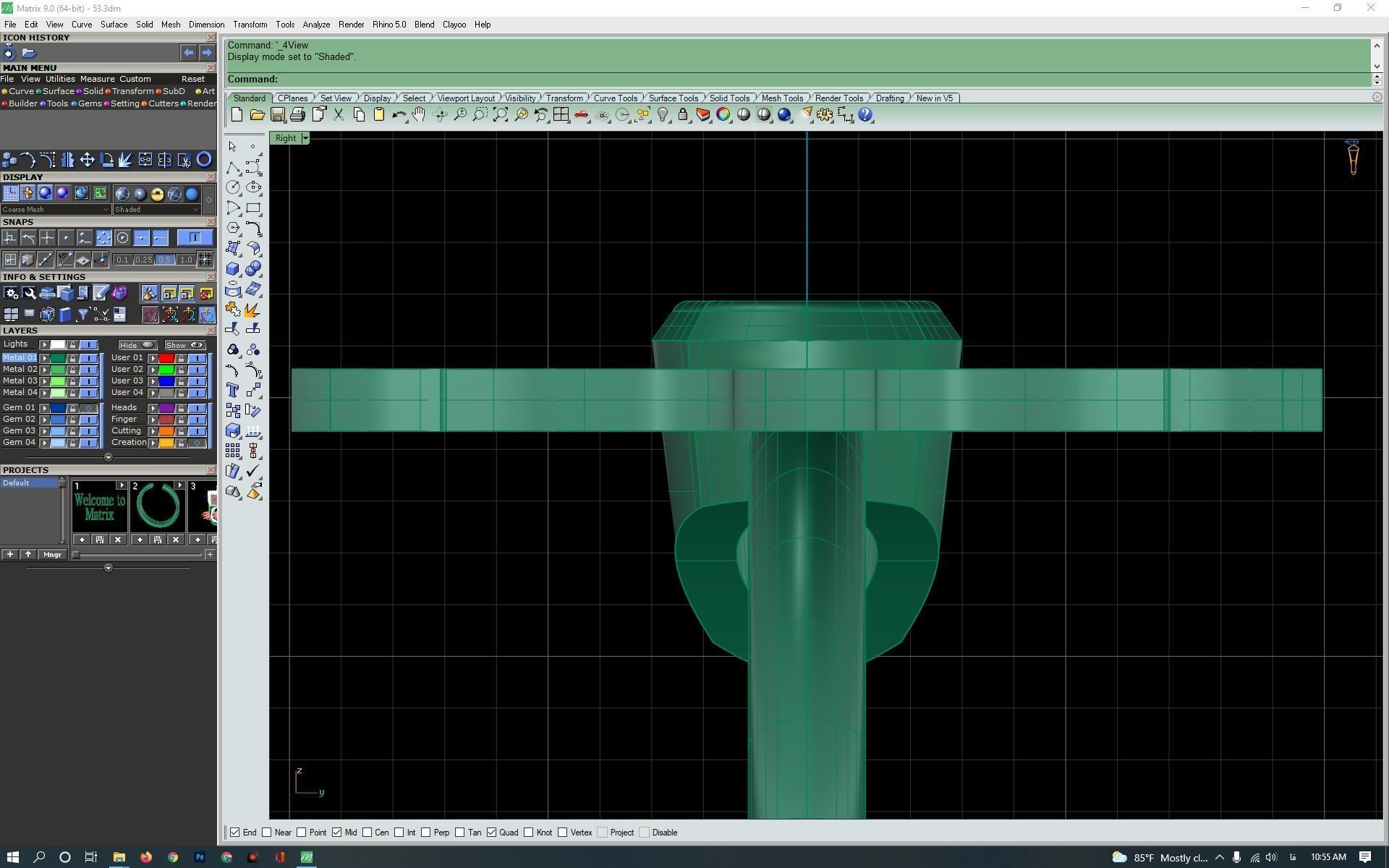 3d-model flower ring 3D print model_16