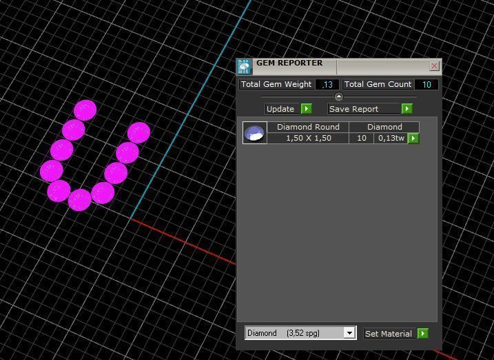 Letter Ring 3D print model_3