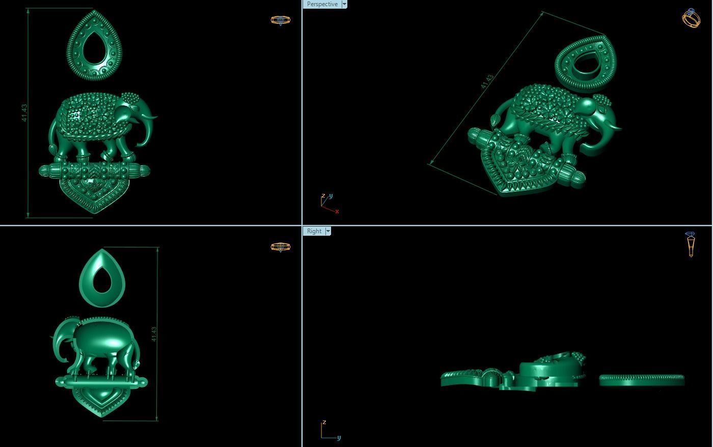 jewllery 140 3D print model_135