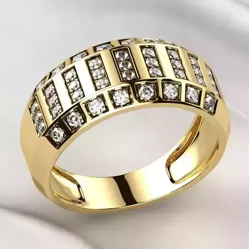 Mens Gold Ring