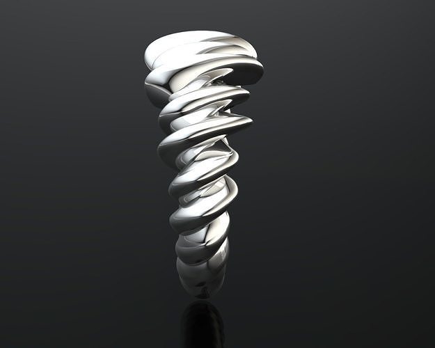 fasion and simple  ring 3D print model