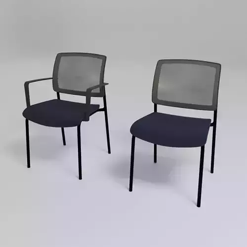 GAYA - Ergonomic upholstered chair with armrests -