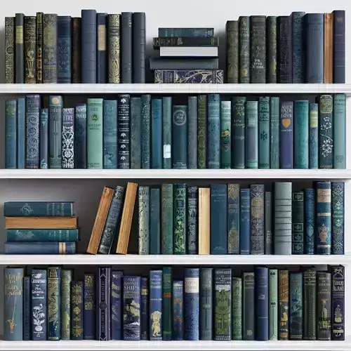 Classic Books 25 3D model
