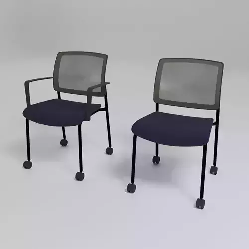 GAYA - Ergonomic chair with castors -