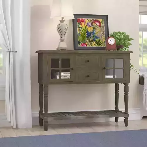 Decarlo Buffet SideBoard Console Table - 6 Colour 3D model