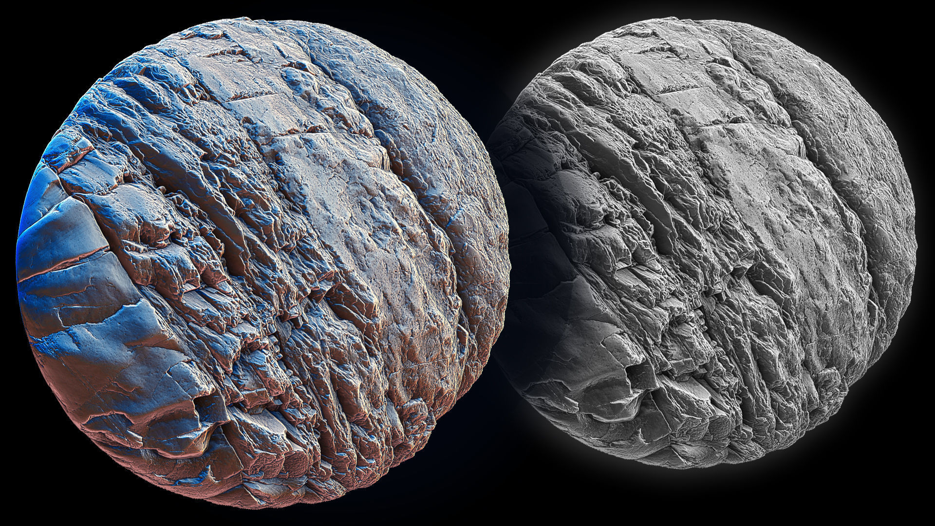Ultra HQ Terrain Seamless Sculpt Zbrush brushes and Alphas Vol8 3D model_28